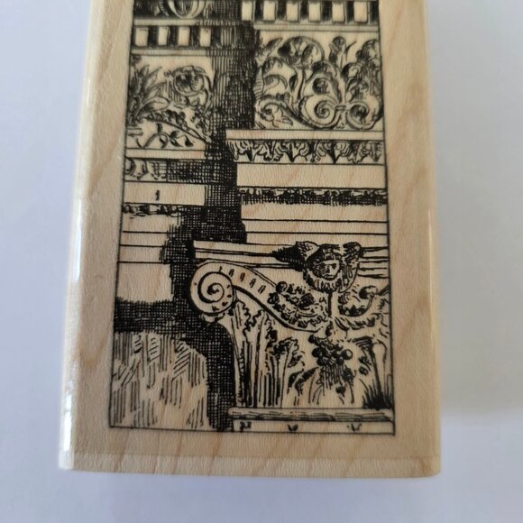 Paper Inspirations Mounted Rubber Stamp G0119 Column Collage - Picture 3 of 10
